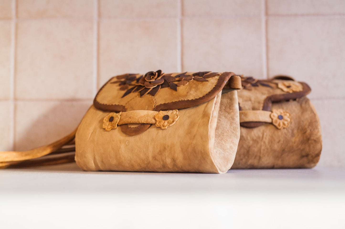 Amadou shoulder purse / legacy / small